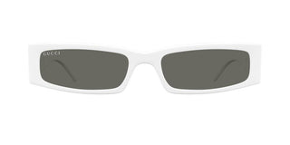 Gucci Gg1778s Men White Rectangle Sunglasses