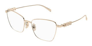 Gucci GG1807O women Gold Butterfly Eyeglasses