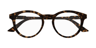 Gucci GG1822O men Havana Round Eyeglasses