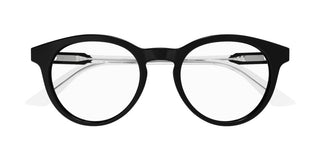 Gucci GG1822O men Black Round Eyeglasses