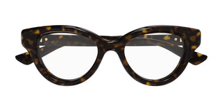 Gucci GG1832O women Havana Cat Eye Eyeglasses