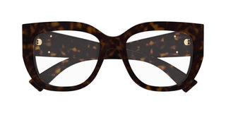 Gucci GG1846O women Havana Butterfly Eyeglasses