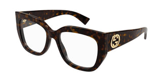 Gucci GG1846O women Havana Butterfly Eyeglasses