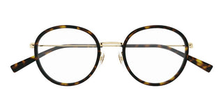 Gucci GG1851OA women Havana Round Eyeglasses