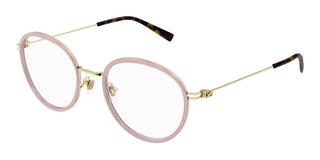 Gucci GG1851OA women Pink Round Eyeglasses