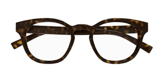 Gucci GG1859O men Havana Round Eyeglasses