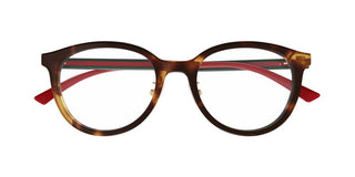 Gucci GG1867OK women Havana Round Eyeglasses