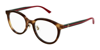 Gucci GG1867OK women Havana Round Eyeglasses