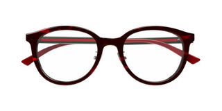 Gucci GG1867OK women Havana Round Eyeglasses