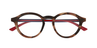 Gucci GG1871O men Havana Round Eyeglasses