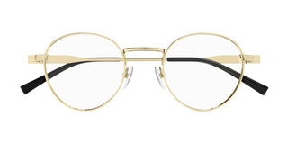 Gucci GG1877O men Gold Round Eyeglasses