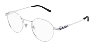 Gucci GG1877O men Silver Round Eyeglasses