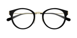 Gucci GG1885OA women Black Round Eyeglasses