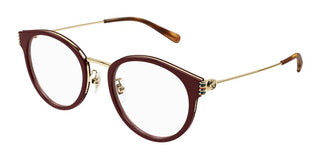 Gucci GG1885OA women Red Round Eyeglasses