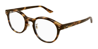 Gucci GG1898OA men Havana Round Eyeglasses