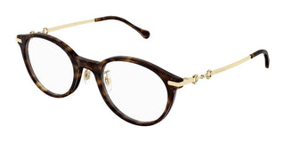 Gucci GG1904OJ women Havana Round Eyeglasses