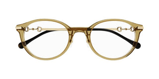 Gucci GG1904OJ women Yellow Round Eyeglasses