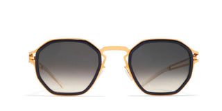 Mykita GIA unisex Gold Geometric Sunglasses