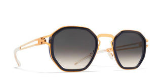 Mykita GIA unisex Gold Geometric Sunglasses