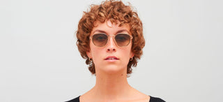 Mykita GIA unisex Gold Geometric Sunglasses