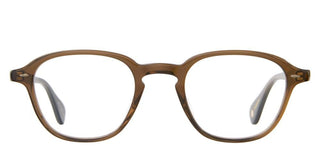 Garrett Leight GILBERT unisex Brown Geometric Eyeglasses