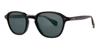 Garrett Leight GILBERT SUN unisex Black Round Sunglasses