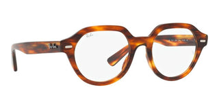 Ray-Ban GINA RX 7214 unisex Brown Geometric Eyeglasses