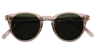 Moscot Golda Sun Unisex Pink Round Sunglasses