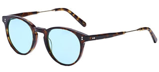 Moscot Golda Sun Unisex Havana Round Sunglasses