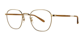 Garrett Leight GRANT M women Gold Butterfly Eyeglasses