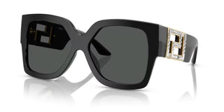 Versace GRECA VE 4402 women Black Oversize Sunglasses