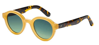 Moscot Greps Sun Unisex Yellow Round Sunglasses