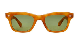 Garrett Leight GROVE SUN unisex Havana Squared Sunglasses