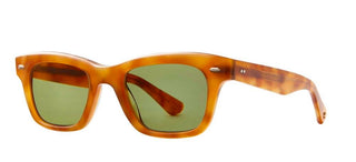 Garrett Leight GROVE SUN unisex Havana Squared Sunglasses