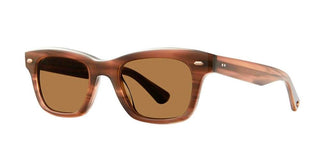 Garrett Leight GROVE SUN unisex Havana Squared Sunglasses