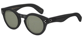 Moscot Grunya Sun Unisex Black Round Sunglasses