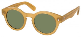 Moscot Grunya Sun Unisex Yellow Round Sunglasses