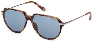 Guess Gu00067 Men Havana Pilot Sunglasses