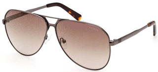 Guess Gu00069 Unisex Havana Pilot Sunglasses