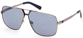 Guess Gu00070 Men Blue Pilot Sunglasses