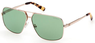 Guess Gu00070 Men Gold Pilot Sunglasses