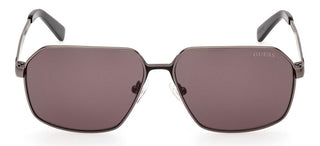 Guess Gu00071 Unisex Grey Geometric Sunglasses