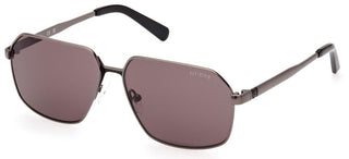 Guess Gu00071 Unisex Grey Geometric Sunglasses