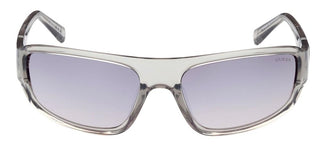 Guess Gu00080 Unisex Grey Geometric Sunglasses