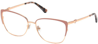 Guess Gu2814 Unisex Pink Cat Eye Eyeglasses