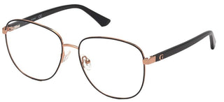 Guess Gu2816 Women Black Geometric Eyeglasses