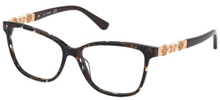 Guess Gu2832 Unisex Havana Squared Eyeglasses