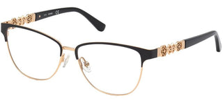 Guess Gu2833 Women Black Visor Eyeglasses