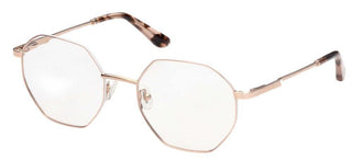 Guess Gu2849 Women Rose Gold Geometric Eyeglasses