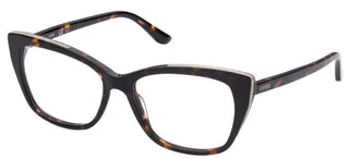 Guess Gu2852 Women Havana Cat Eye Eyeglasses